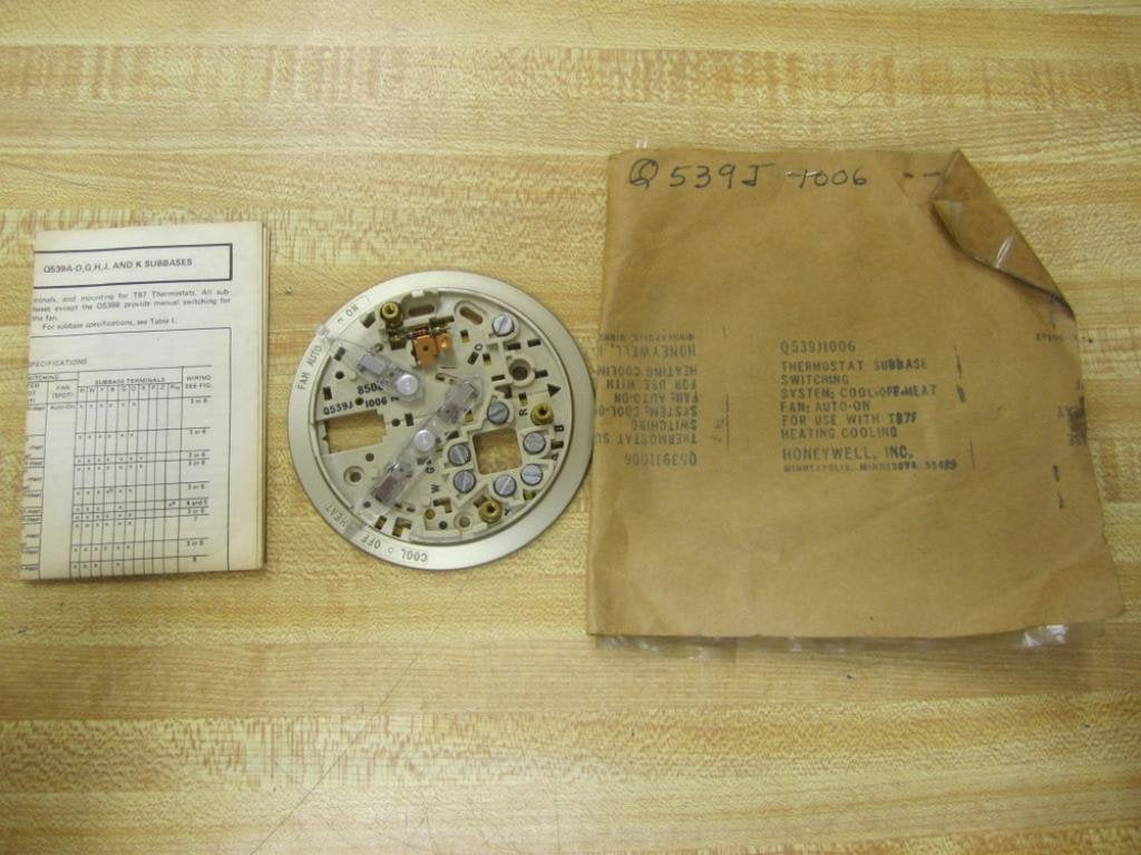 HONEYWELL Q539J1006 THERMOSTATS