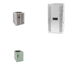TRANE TRANE 48000 BTU R-454B 15 SEER2 Central Split Dual Fuel System (Heat Pump + Furnace + Coil)