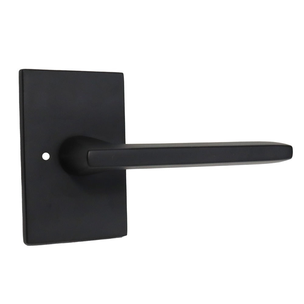 EMTEK Emtek 5212HLOUS19RH.RLS Helios Lever Privacy Set Flat Black