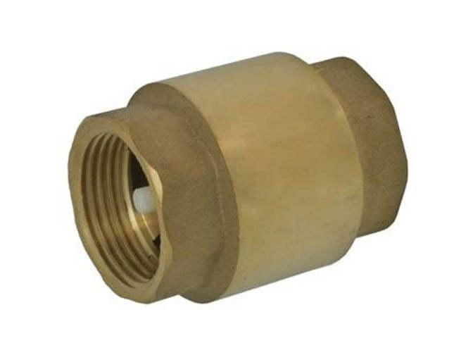 WEBSTONE Webstone h-10701w 3/8 in Brass Spring Check Valve