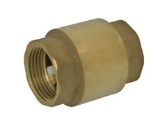WEBSTONE Webstone h-10701w 3/8 in Brass Spring Check Valve