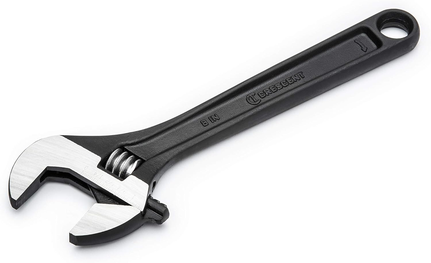 CRESCENT Crescent AT28BK 8 Inch Adjustable Black Oxide Wrench Bagged