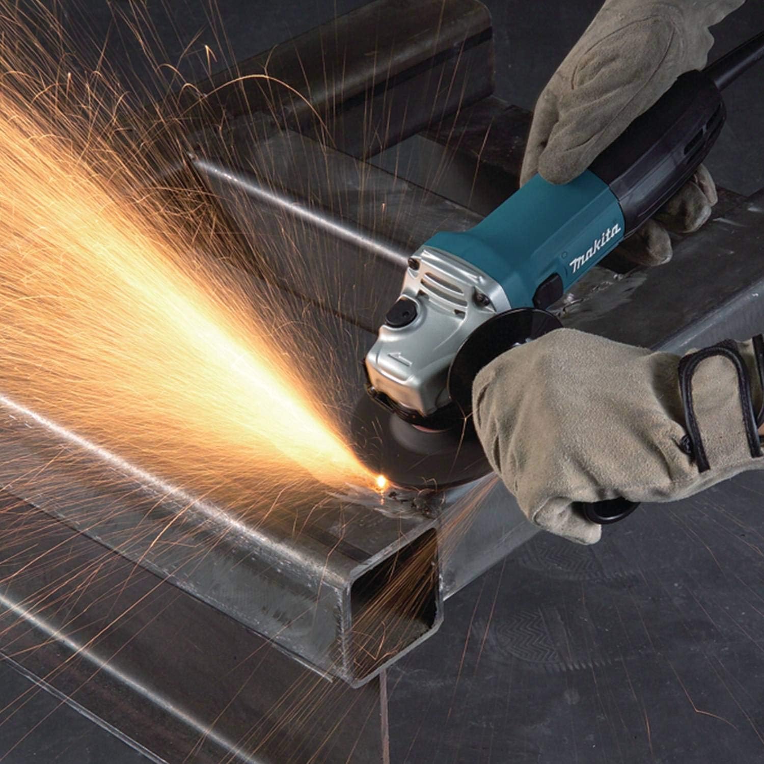 MAKITA Makita GA4030K 4 Angle Grinder, 6 AMP, 11,000 RPM, case, no lock-off, lock-on