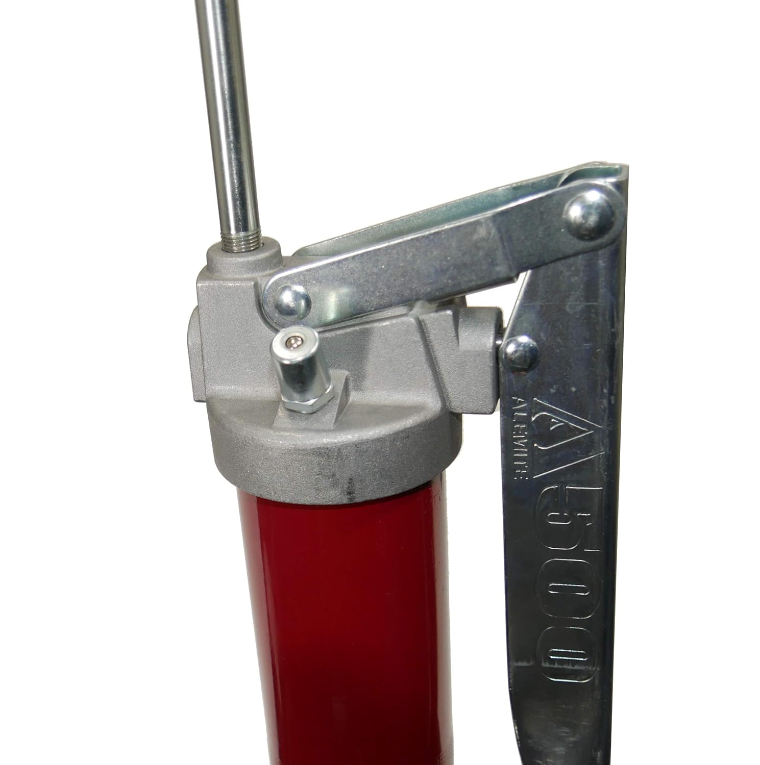 ALEMITE Alemite 500 Grease Gun Develops up to 10000 psi Delivery 1 oz./21 Strokes 16 oz. Bulk or 14 oz. Cartridge 3-Way Loading