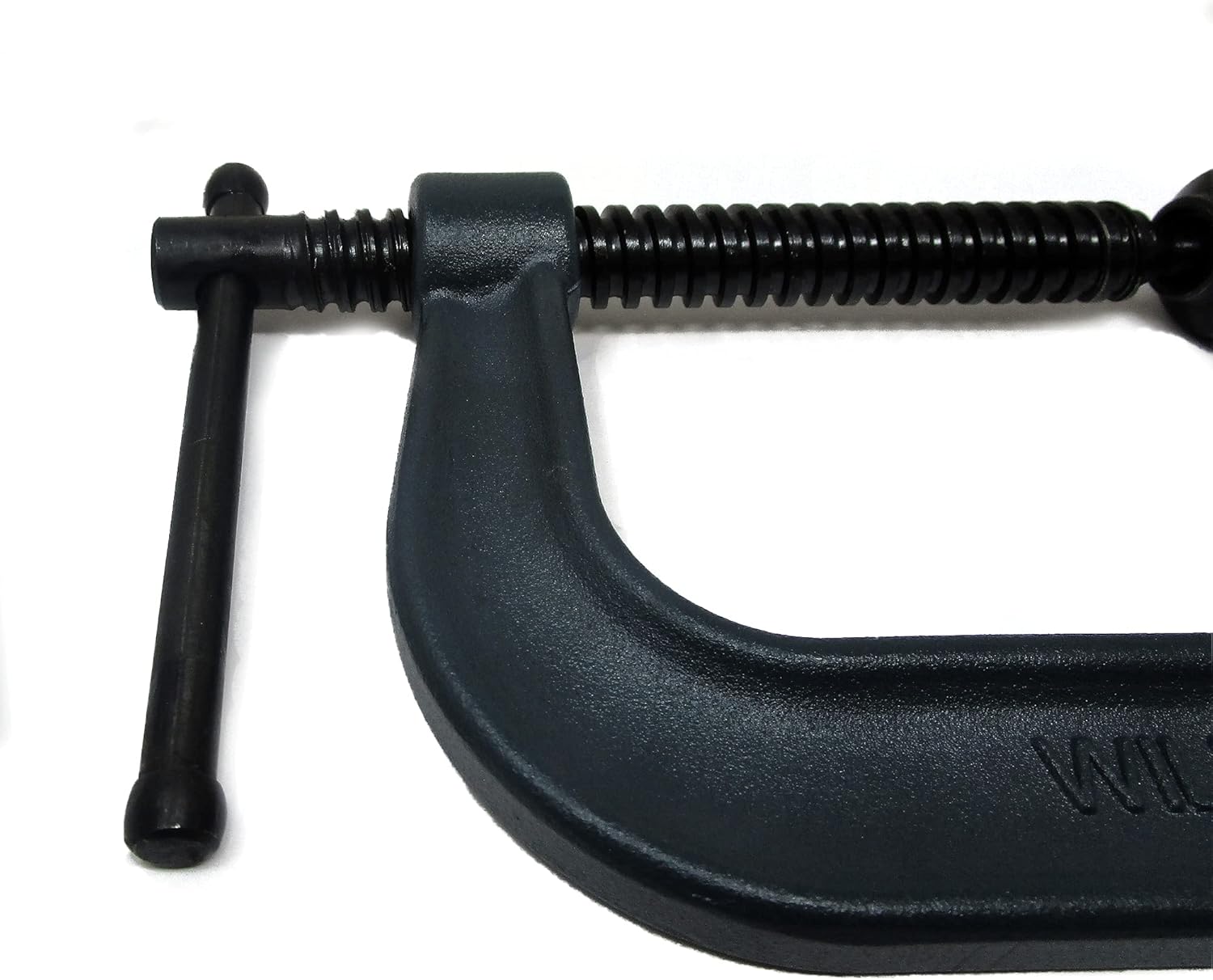 WILTON Wilton 14242 400 Series C-Clamp 3-1/4 in Throat Depth 4-1/4 in Jaw Wilton14242