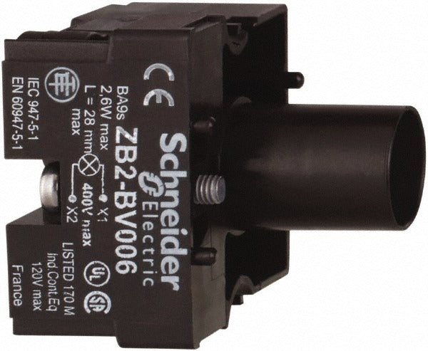 SCHNEIDER ELECTRIC Square D ZB2BV006 Indicator Light Mounting Base 400V