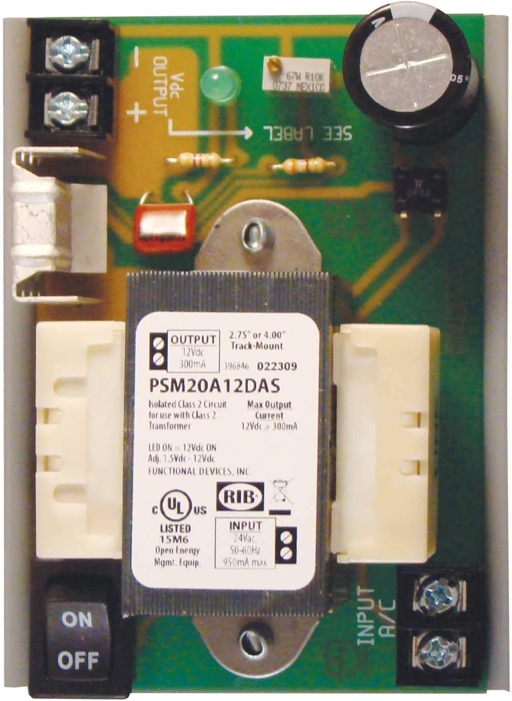 FUNCTIONAL DEVICES PSM20A12DAS POWER & EXTENSION CORDS
