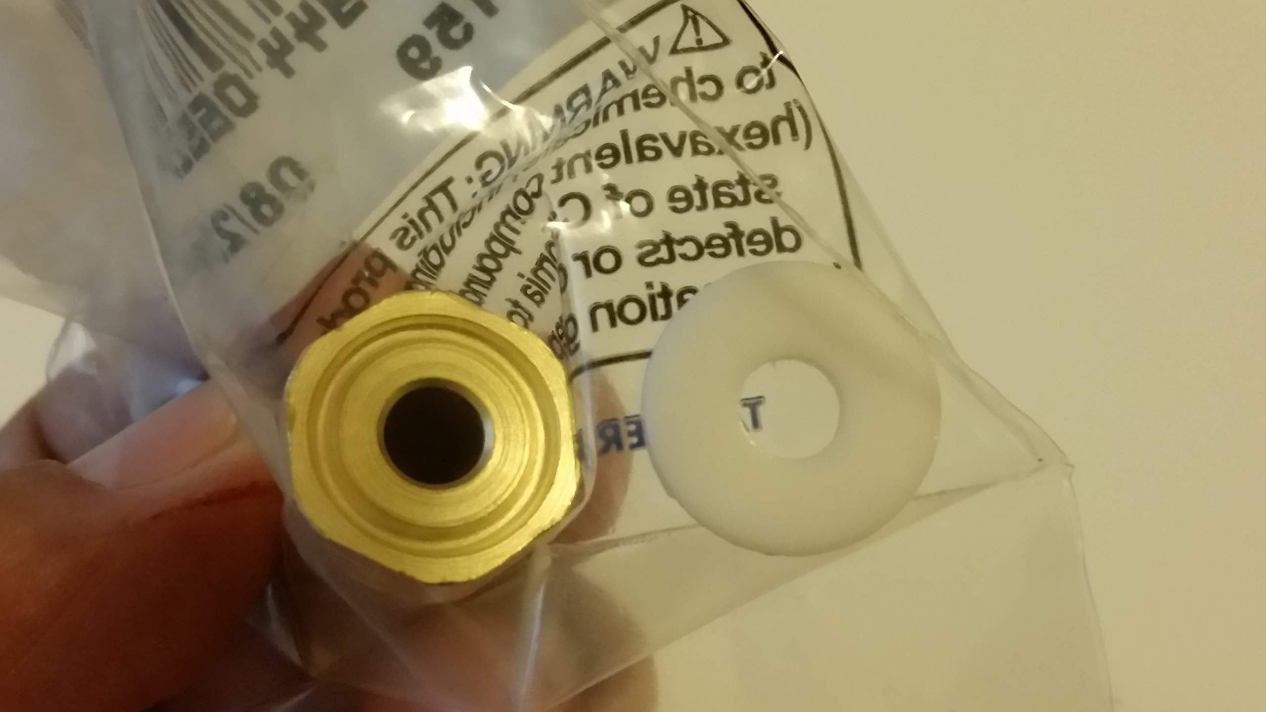 WESTERN ENTERPRISES Western Enterprises SS-333 Regulator Inlet Nipple 1/4 Inch NPT Stainless Steel, 1 Pack