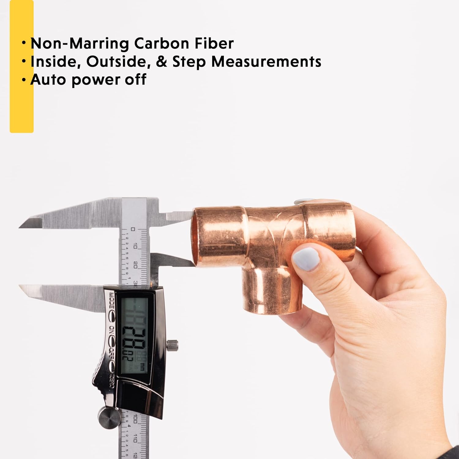 GENERAL TOOLS General Tools 14712 Digital Caliper 12 Inch Stainless Steel