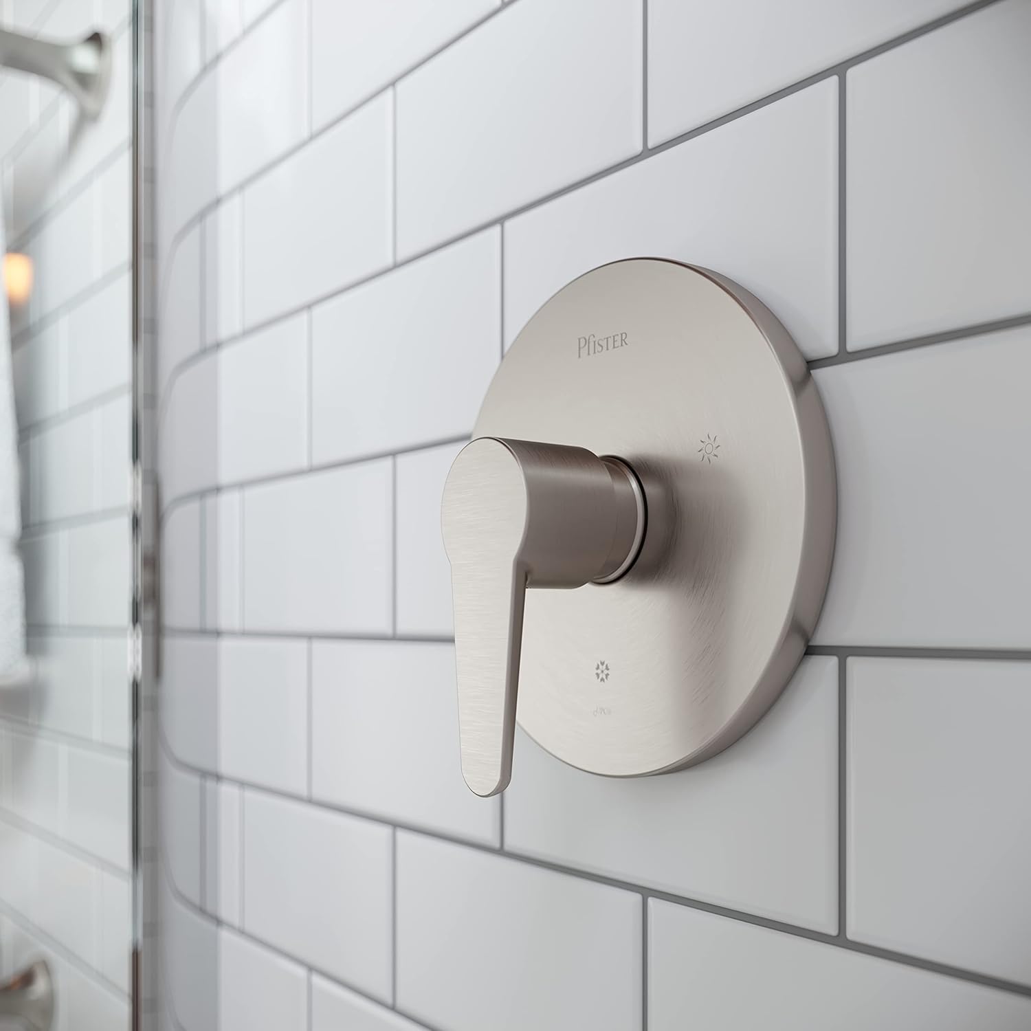 PFISTER Pfister R89-070K Pfirst Modern Tub and Shower Trim Without Shower Head (Valve Sold Separately) Single Handle