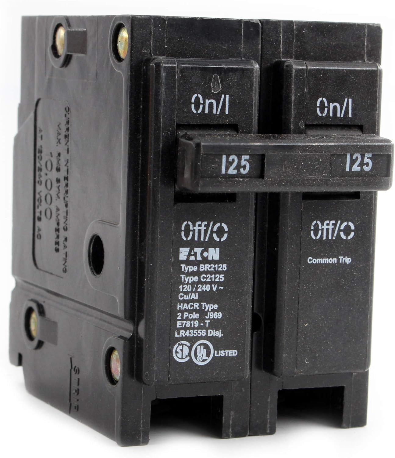 EATON BR2125 CIRCUIT BREAKERS