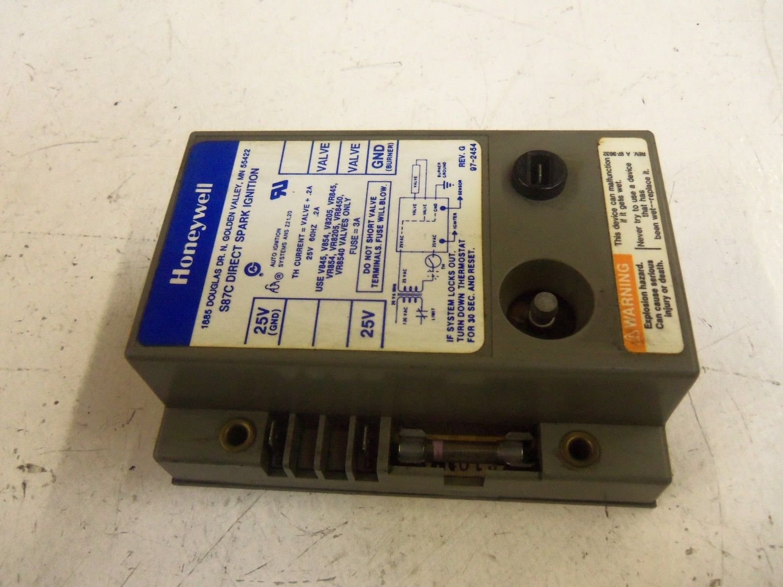 HONEYWELL S87C1014 PILOT ASSEMBLIES