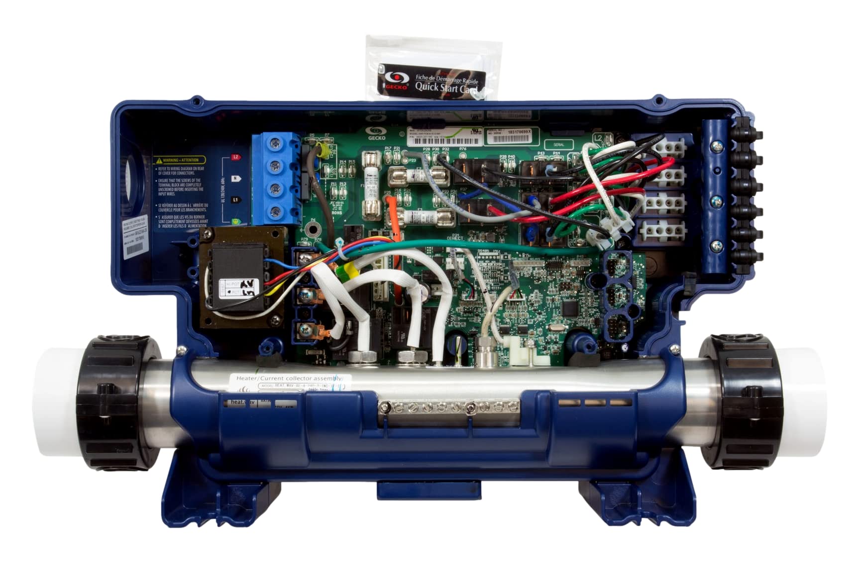 GECKO Gecko 0610-300006 Control System in.YE-5,P1,P2(2),Bl,Cp,Oz,4.0kW,115/230V,in.K8