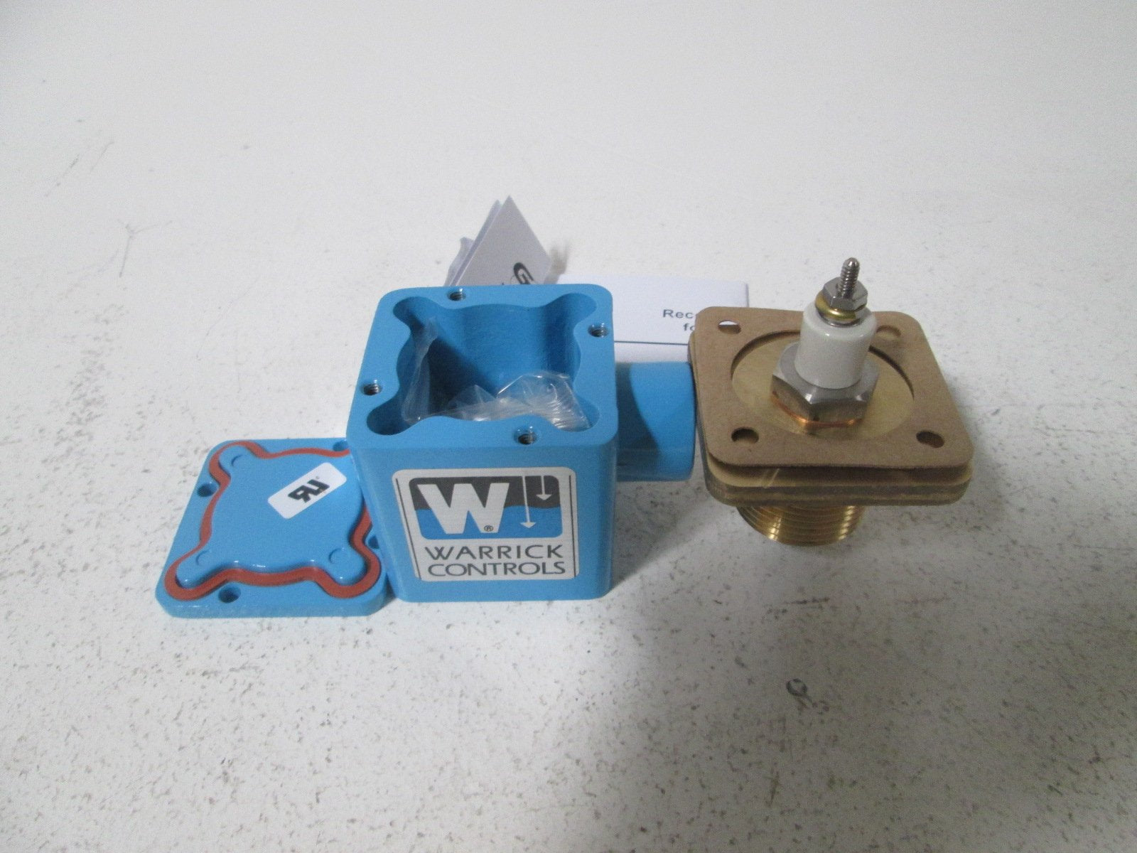 WARRICK Warrick 3E1B Red Brass Liquid Level Sensor with Single Probe, 1 NPT Male