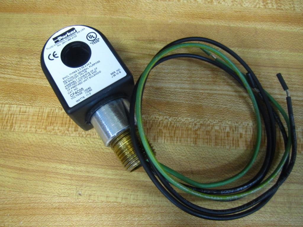 PARKER CF4C05 SOLENOID VALVES & COILS