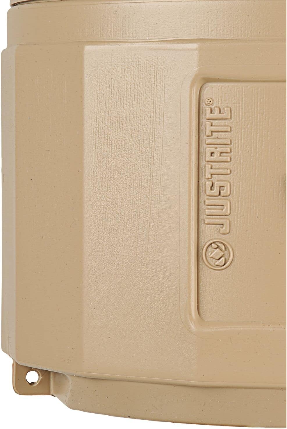 JUSTRITE Justrite 26800B Cease-Fire Cigarette Butt Receptacle 4 Gallon Beige