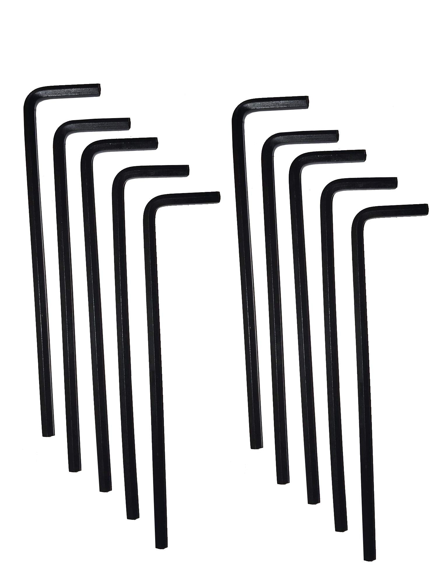 EKLIND TOOL Eklind Tool 15612 6mm Long Hex-L Key Allen Wrench Pack of 10