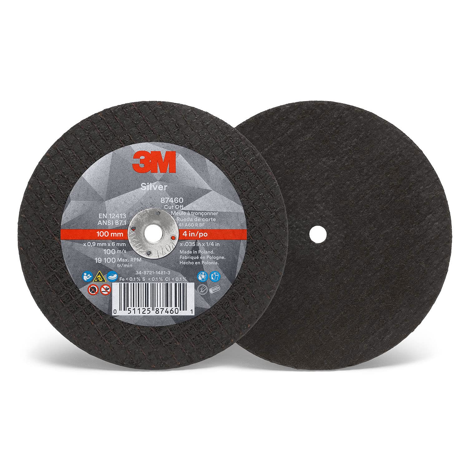 3M 7100139212 GRINDING & CUT OFF WHEELS