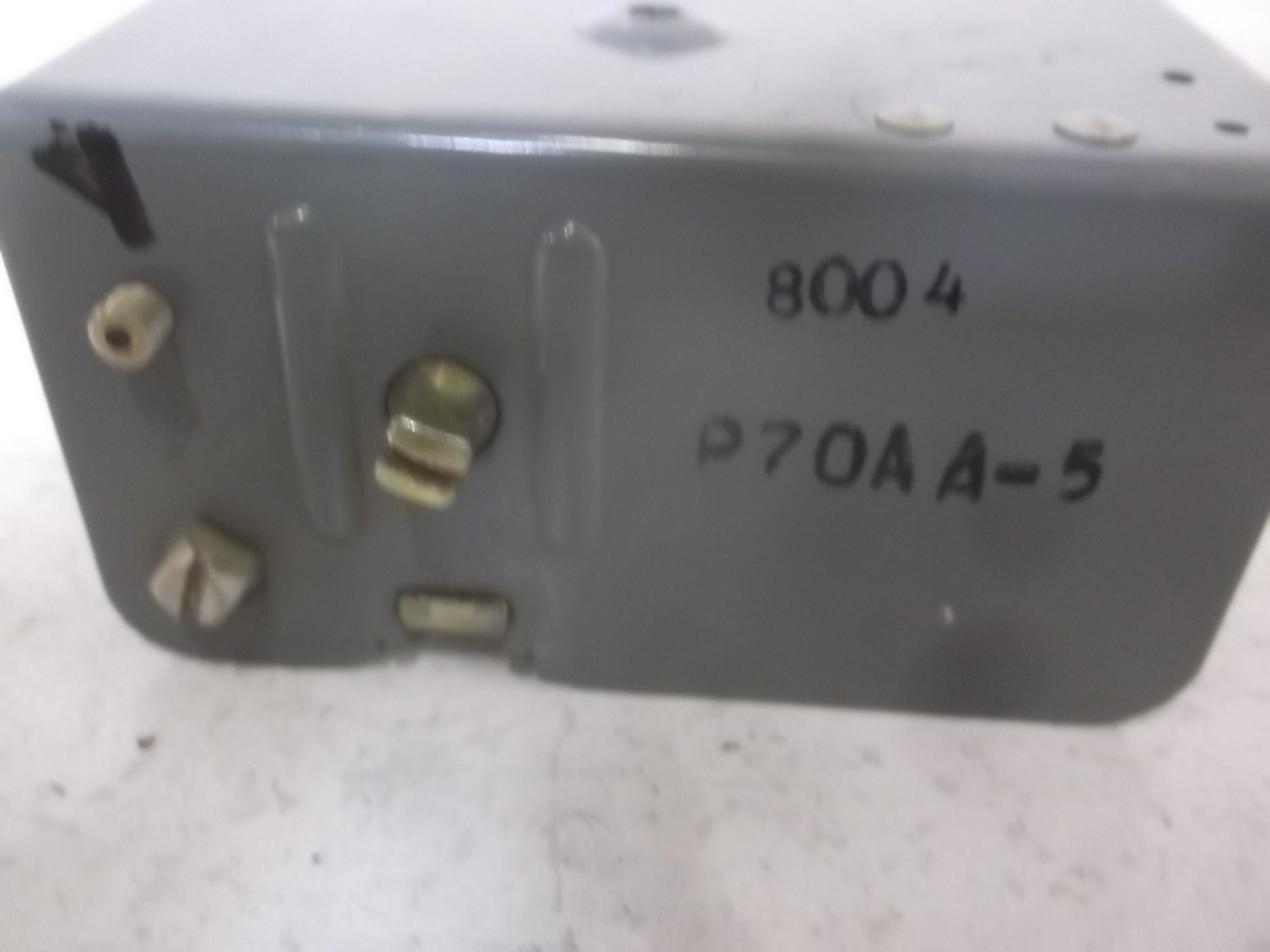JOHNSON CONTROLS Johnson Controls P70AA-5 Open Low Pressure Ammonia Control Switch