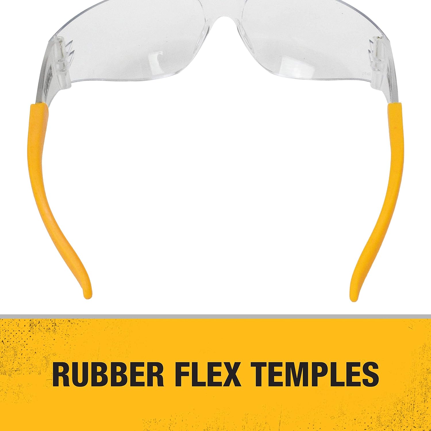 DEWALT DEWALT DPG54-1D Protector Clear High Performance Lightweight Protective Safety Glasses with Wraparound Frame