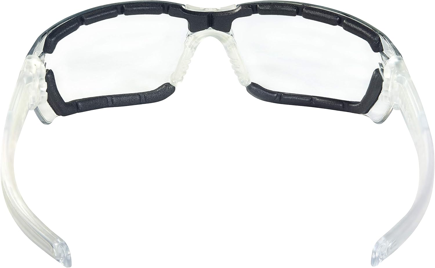MCR SAFETY MCR Safety HK310PF Hellkat 3 Foam Lined Clear Max6 Lens