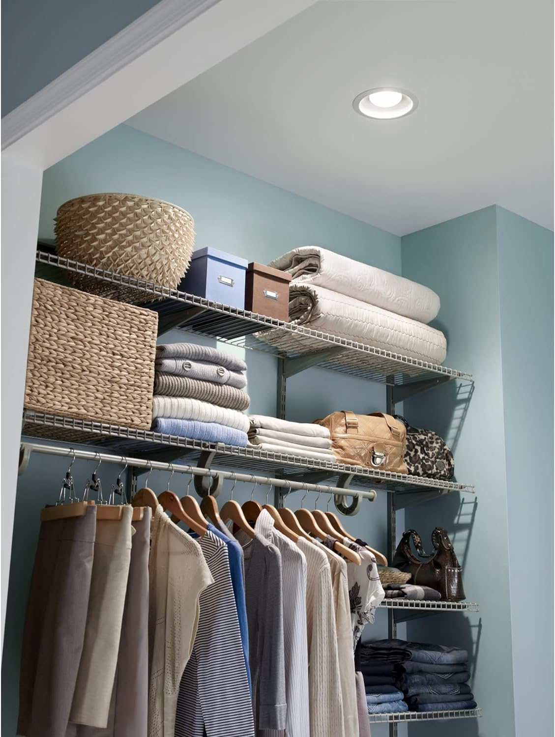 BROAN-NUTONE Broan 744 Recessed Light Ventilation Fan 70 CFM 75 Watt White