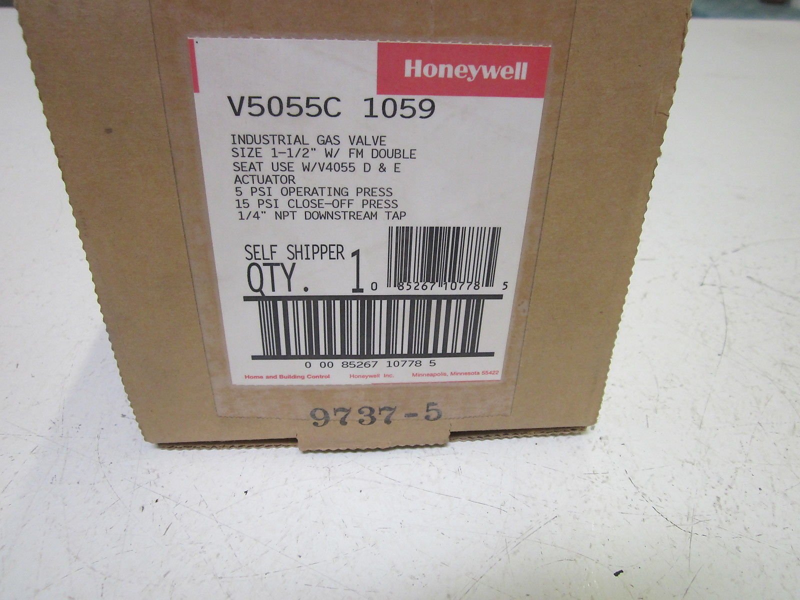HONEYWELL V5055C1059 GAS VALVES