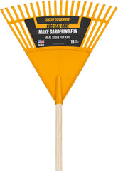 True Temper KLRO Kids Poly Leaf Rake, 18-Inch, Replacement MPN KLRO