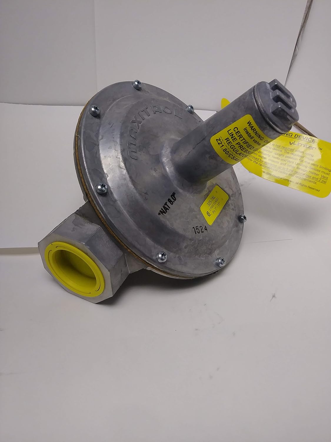 MAXITROL Maxitrol 325-7AL-1-1/4 Lever Acting Gas Regulator 1-1/4 Inch 1250000 BTU