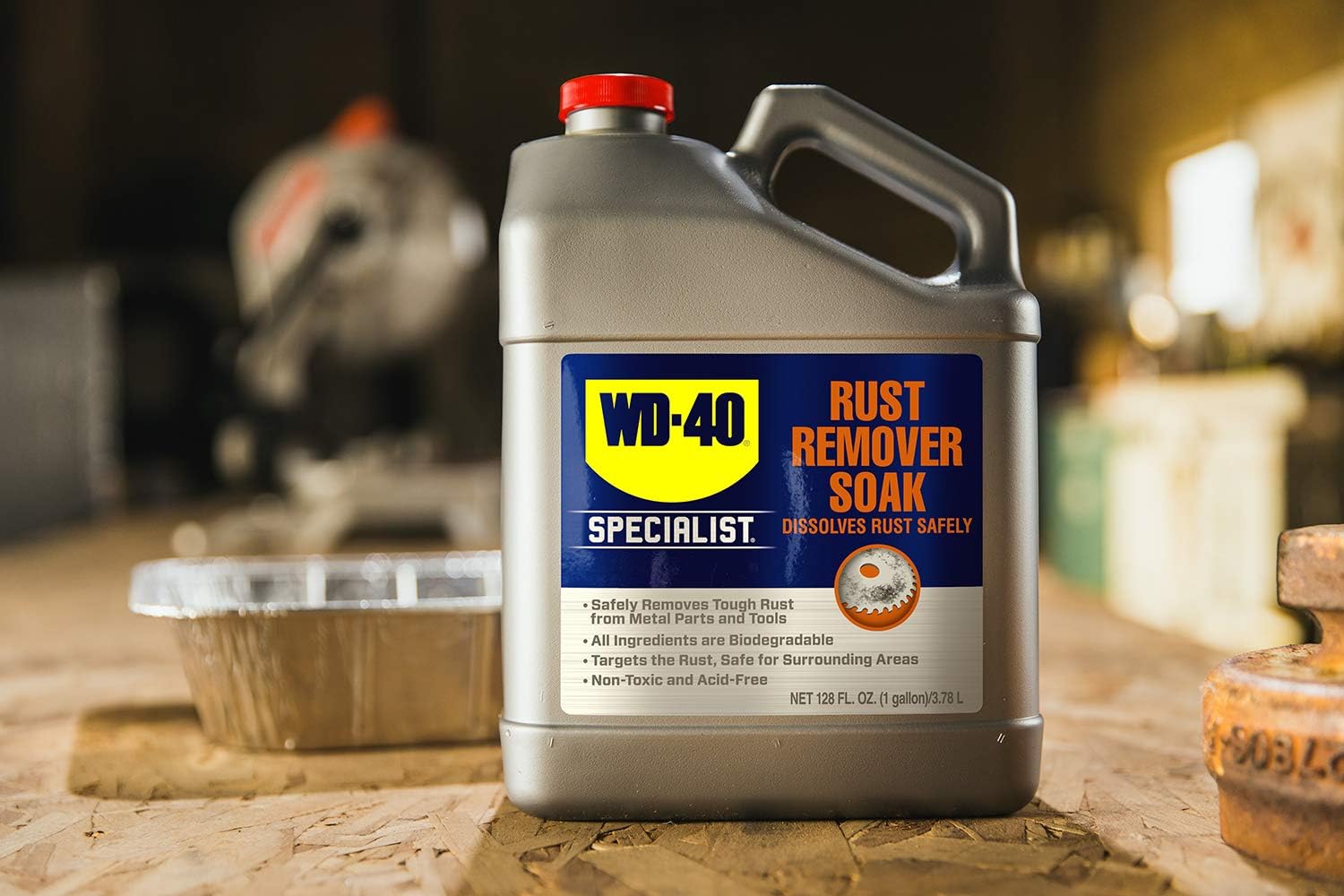 WD-40 WD-40 300042 Specialist Rust Remover Soak 1 Gallon 4-Pack