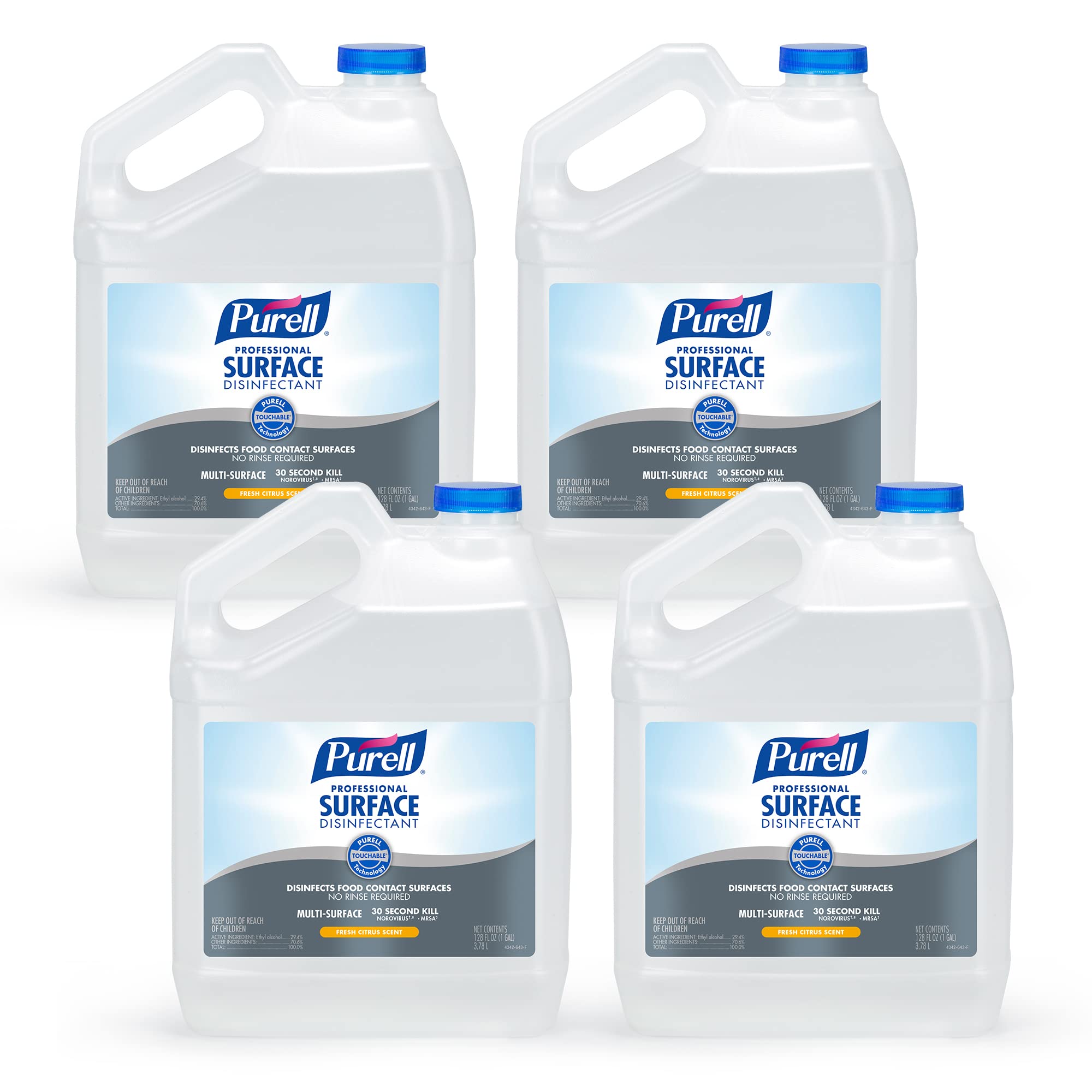 PURELL Purell 4342-04 Professional Surface Disinfectant Citrus Scent 1 Gallon Pour Refill