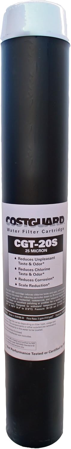 PENTAIR EV910833 EXTENDED SURFACE ACTIVATED CARBON FILTERS