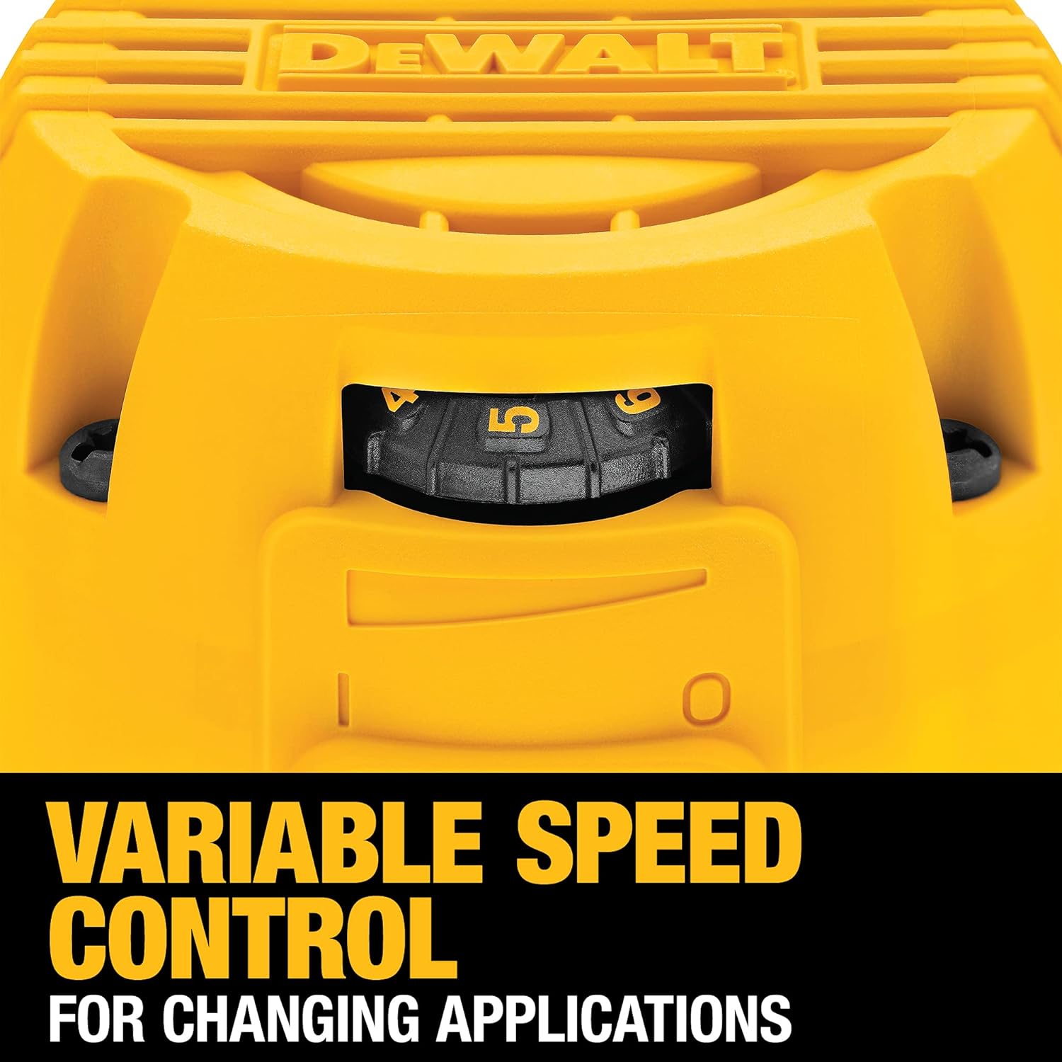 DEWALT DEWALT DWP611 Router, 1-1/4 HP, 11-Amp, Variable Speed Trigger, Corded
