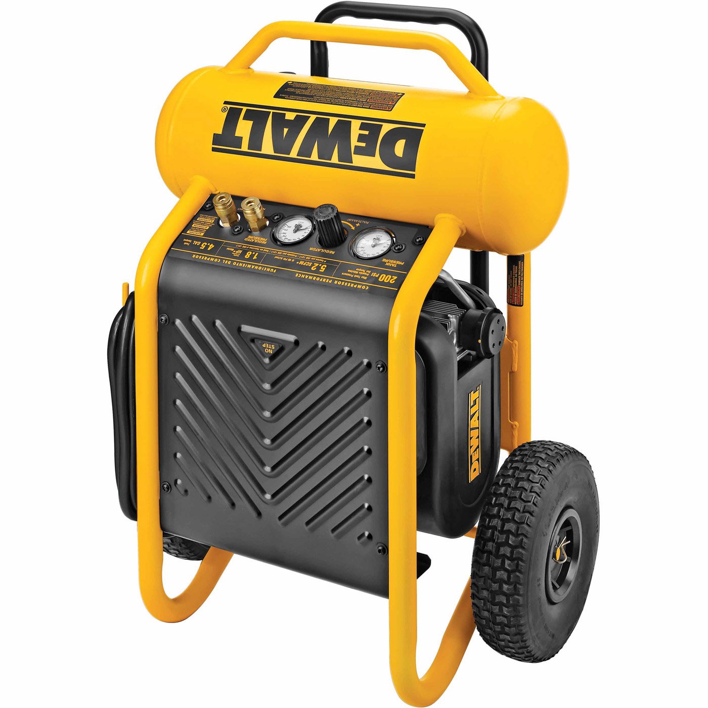 DEWALT DeWalt D55146 Heavy-Duty 200PSI 4.5Gal Compressor