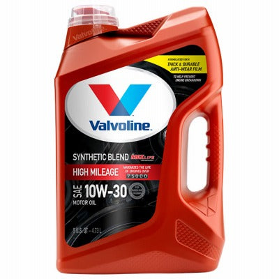 VALVOLINE Valvoline 881161 10W30 High Mileage Motor Oil 5 Qt