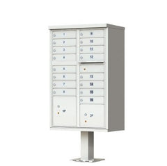 FLORENCE Florence 1570-16PGAF 16 Door Cluster Mailbox Unit (16 Doors) 1570-16AF