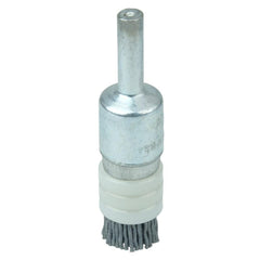 WEILER Weiler 11161 End Brush 1/2 in Nylon Crimped 180 Grit 10000 Rpm