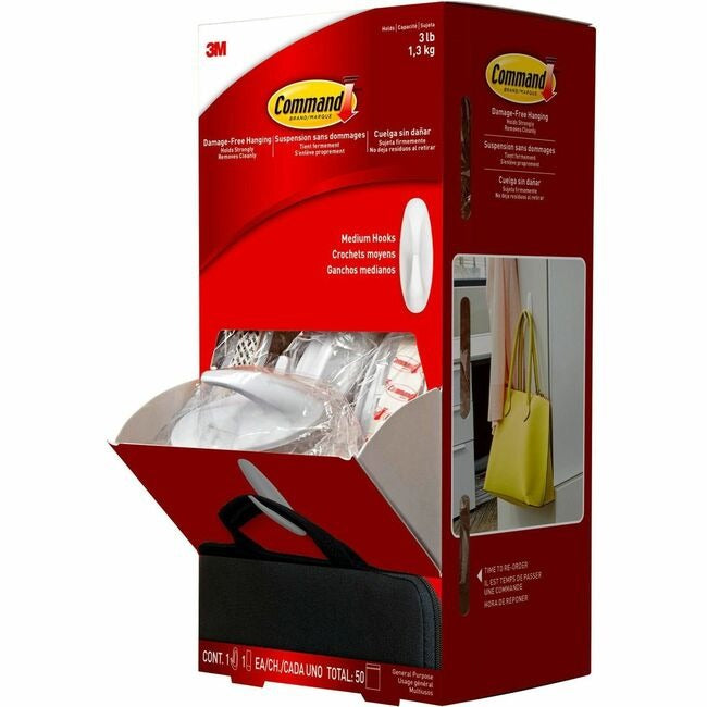 3M 3M MMM17081CABPK Command Hook Trial Pack Medium (50/Carton) 17081CABPK