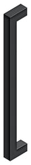 DELTANA Deltana SSP1810U19 Contemporary Pull 18 in Black