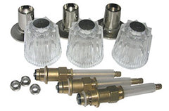 LASCO Larsen Supply 2759409 3-valve Tub Shower Trim Kit Chrome