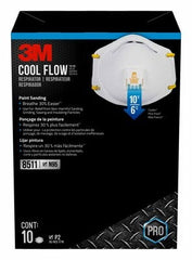 3M 3M 8511PB1-A-PS N95 Respirator Cool Flow Valve 10 Pack