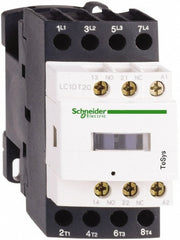 SCHNEIDER ELECTRIC Schneider Electric LC1D258F7 Iec Contactor 4 Pole 40A