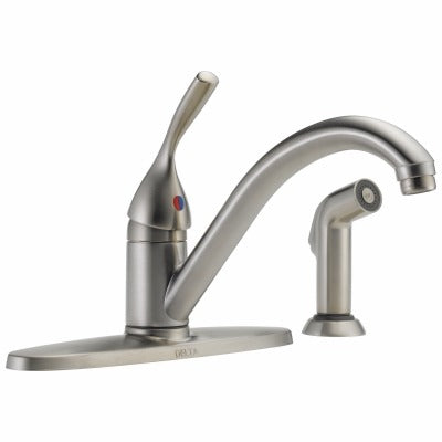 DELTA FAUCET Delta Faucet Co 400-SS-DST Kitchen Faucet 1.8 Gpm Stainless