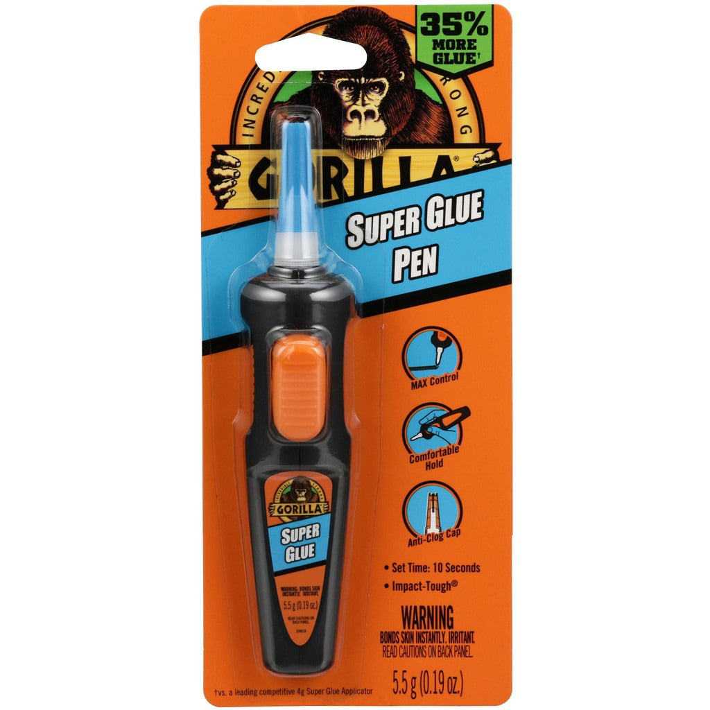 GORILLA GLUE Gorilla Glue 104408 Super Glue Pen 5.5 G Clear