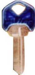 ILCO Kaba Ilco Corp SC1-PC-AQUA Aqua Key Blank 5 Pack