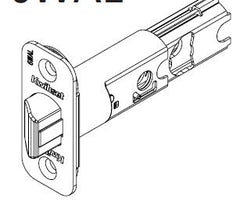 KWIKSET Kwikset 83000-001 6-way Adjustable Deadlatch