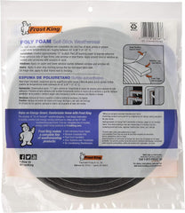 FROST KING Frost King L347 Self-Adhesive Open Cell Tape 17 ft (3/8 in W x 1/4 in T)