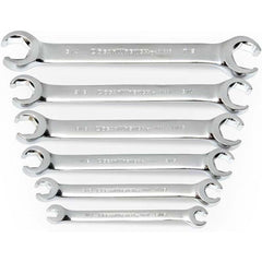 GEARWRENCH Gearwrench 81907 Flare Nut Wrench Set 6 Pc Sae