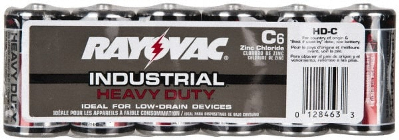 RAYOVAC HD-C BATTERIES