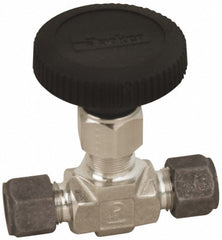 PARKER Parker 2Z-V4LN-SS Needle Valve 1/8 Inch 5000 Psi Ss